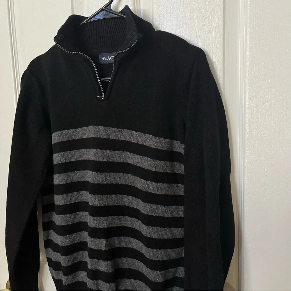 Boys quarter zip sweater